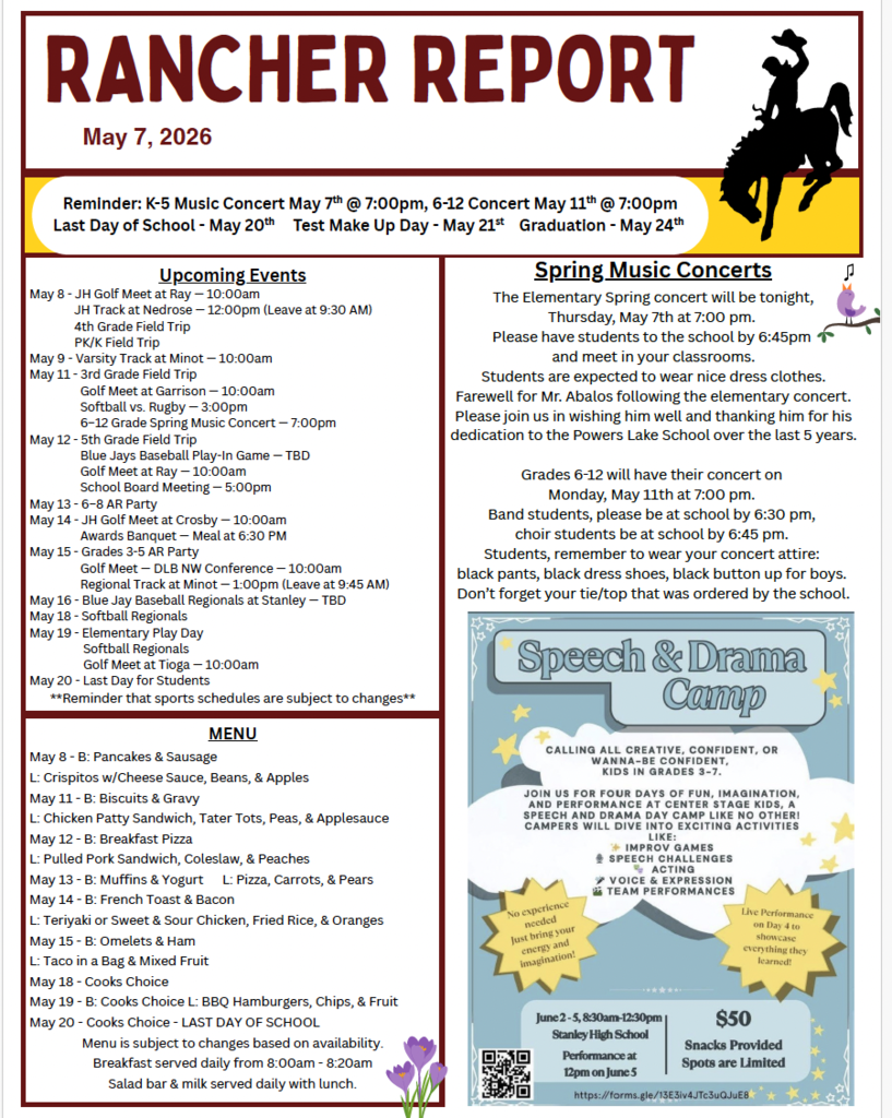 Rancher Report 5-8-2026