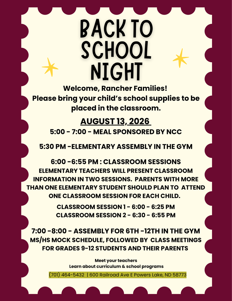 Back to School Night 2026