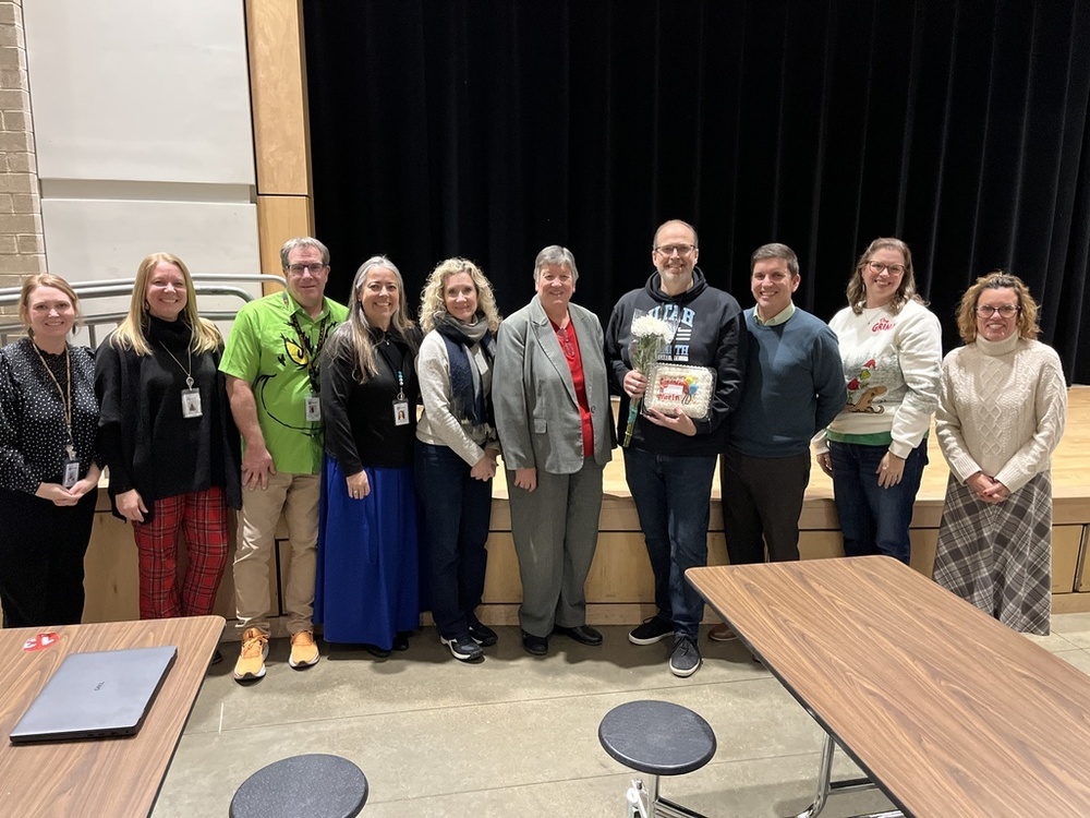 Courtney Jarman, Angela Stewart, Christopher Pearson, Amanda Johnson, Karen Bradbury, Beth Teigen,  Mike Morin, Colin Innes, Kristal McIntire, Cyndee Blount (left to right)