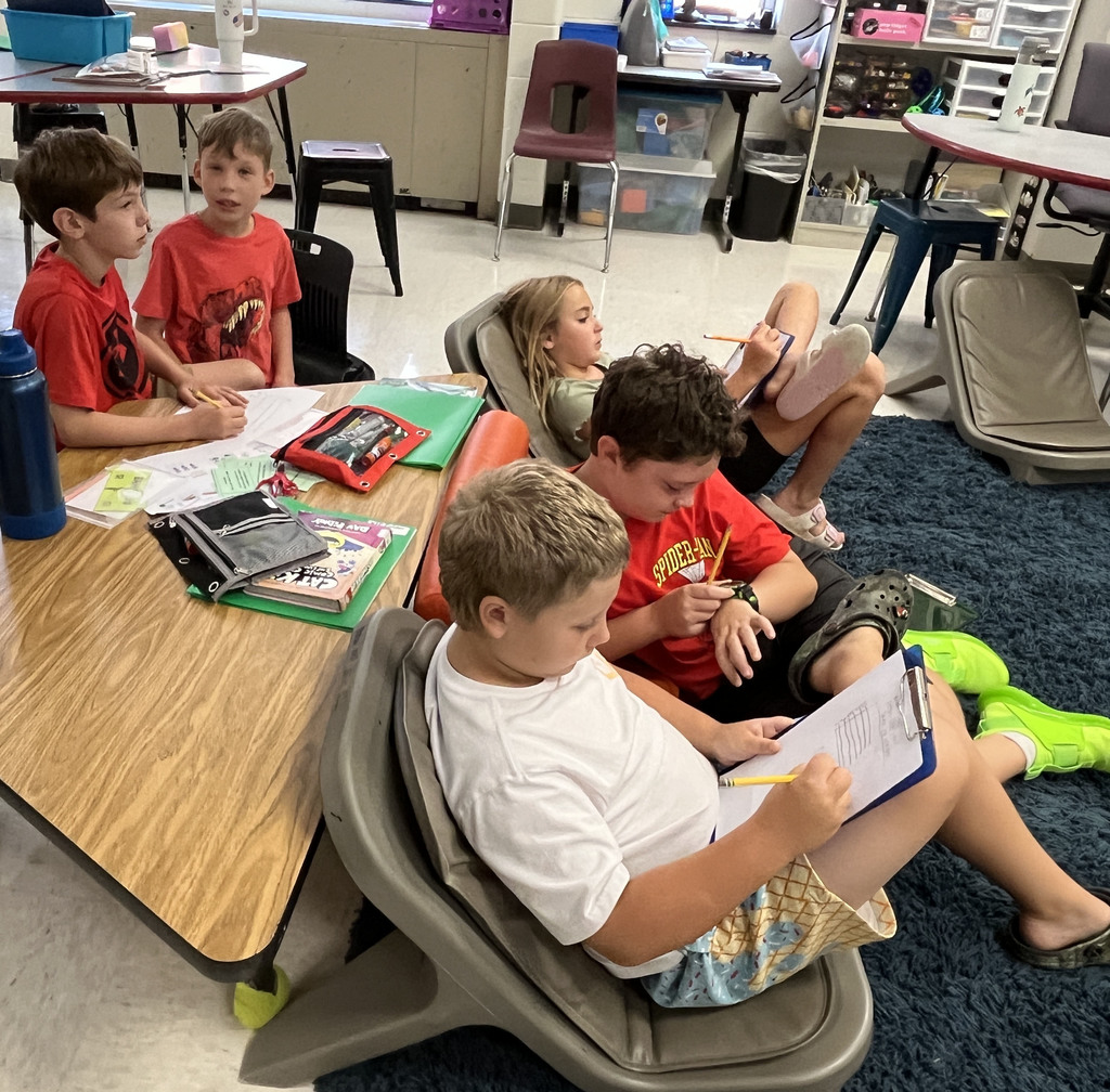 Students use data from a survey about favorite ice cream flavors  to create a bar graph.