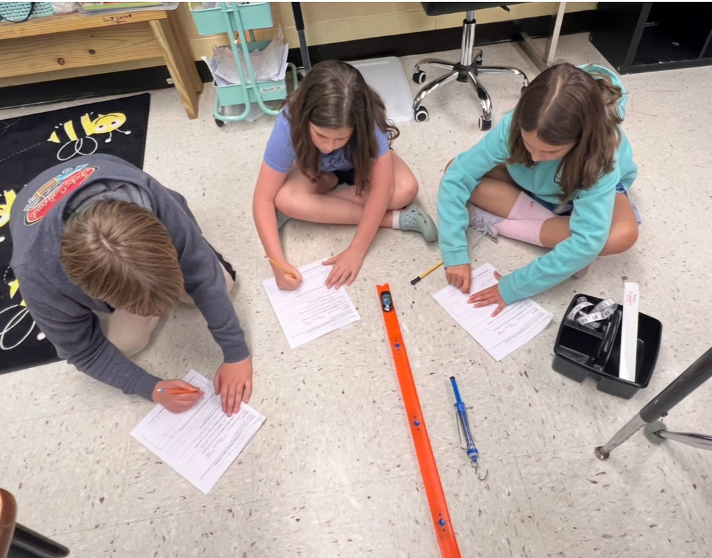 Students conduct an experiment to investigate whether mass affects motion.