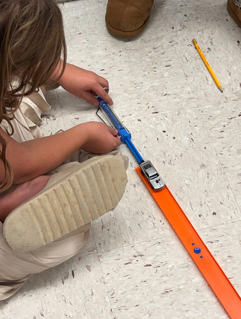 Students conduct an experiment to investigate whether mass affects motion.