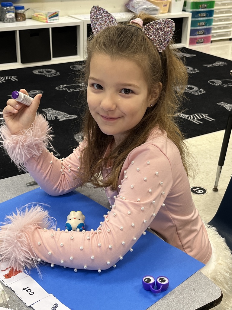 A student works on a word sort tied to the soft c.