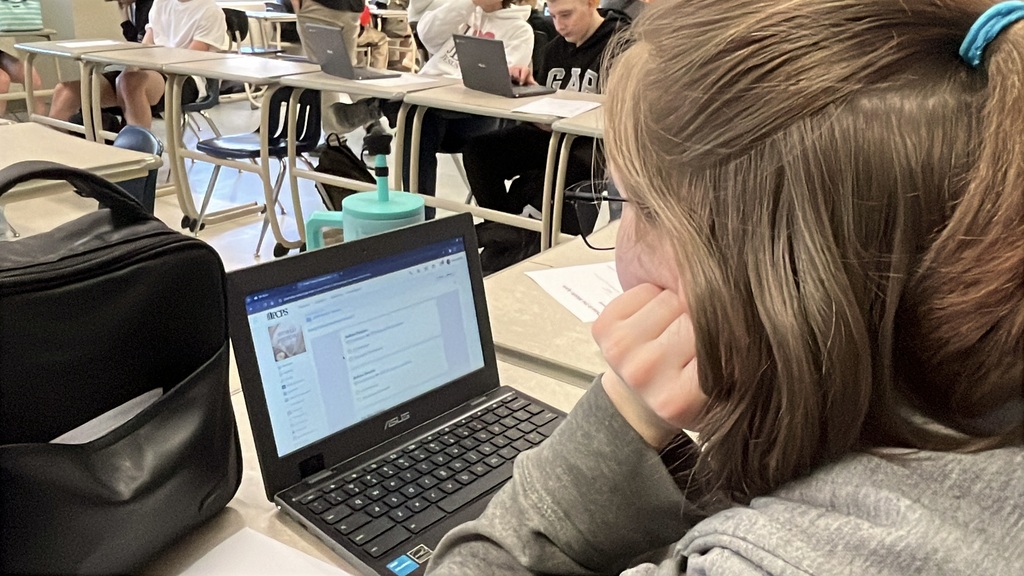 Students vote in a March Madness-themed history project.