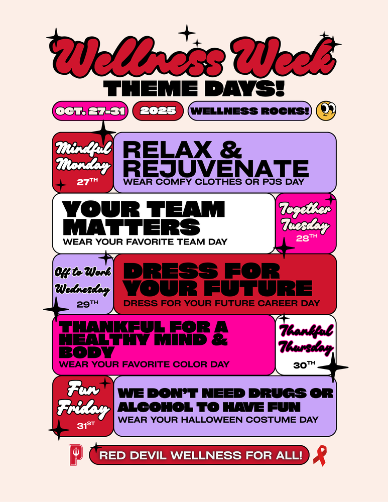 Wellness Week Theme Days