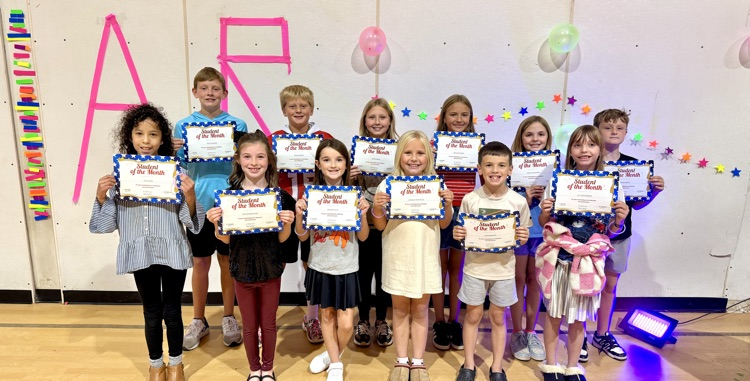 October Student of the Month