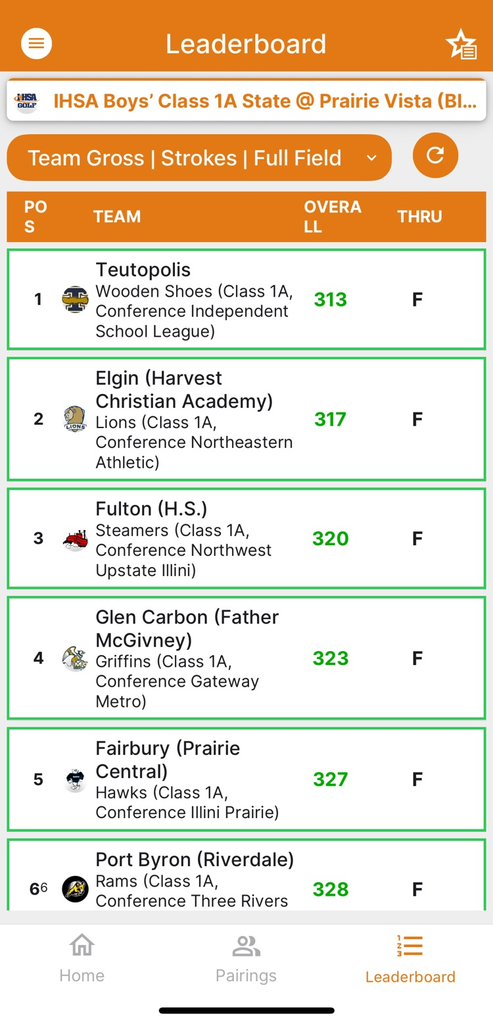 PC boys golf