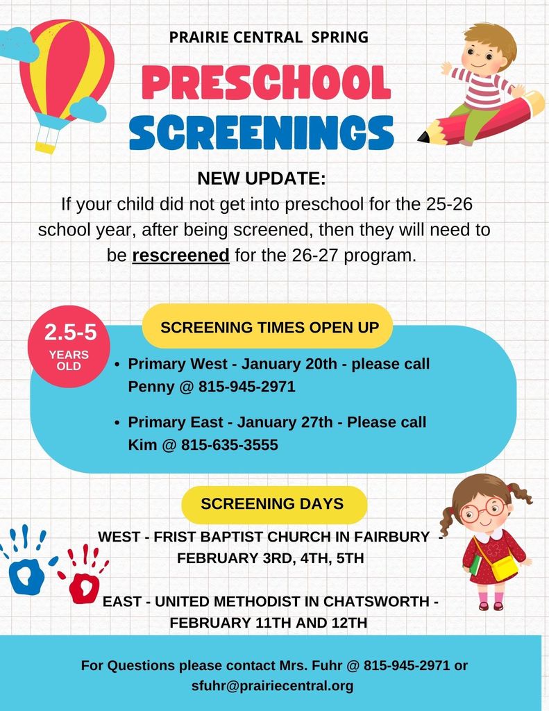 Screenings information
