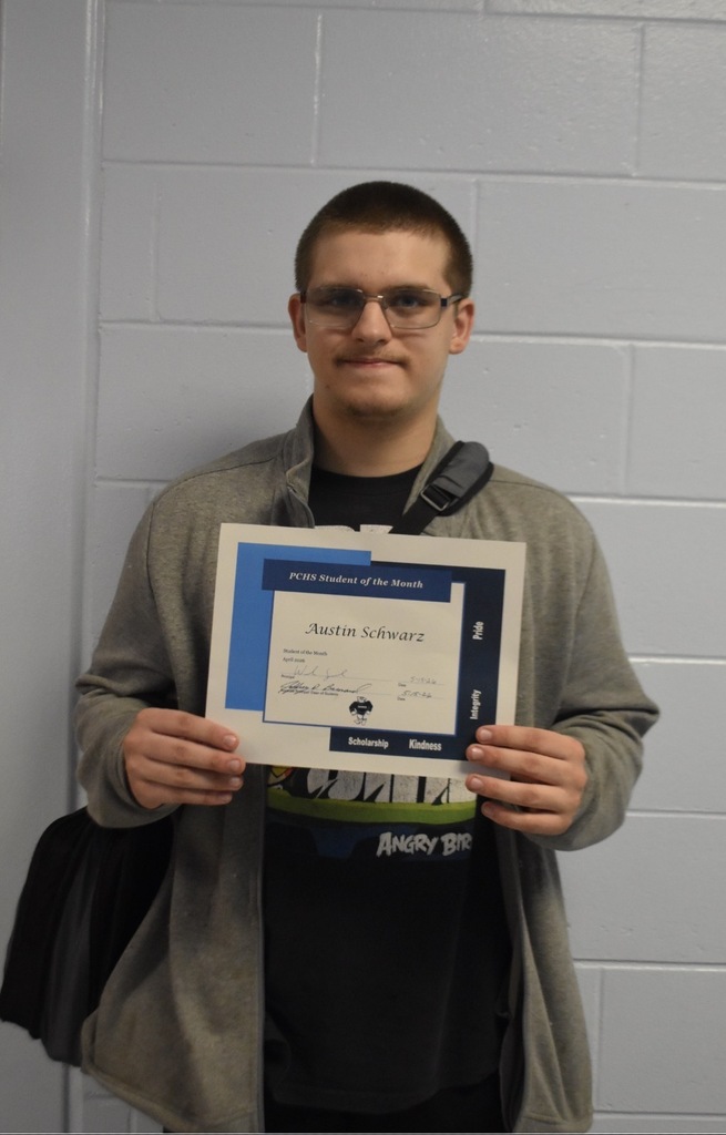 PCHS Students of the Month