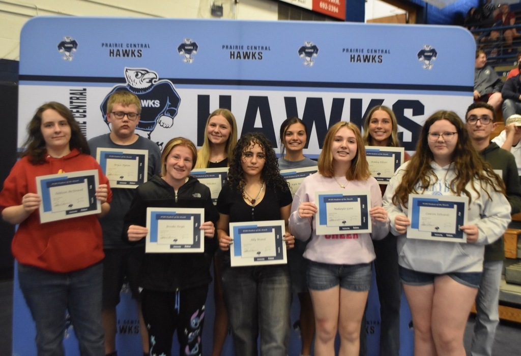 PCHS Students of the Month
