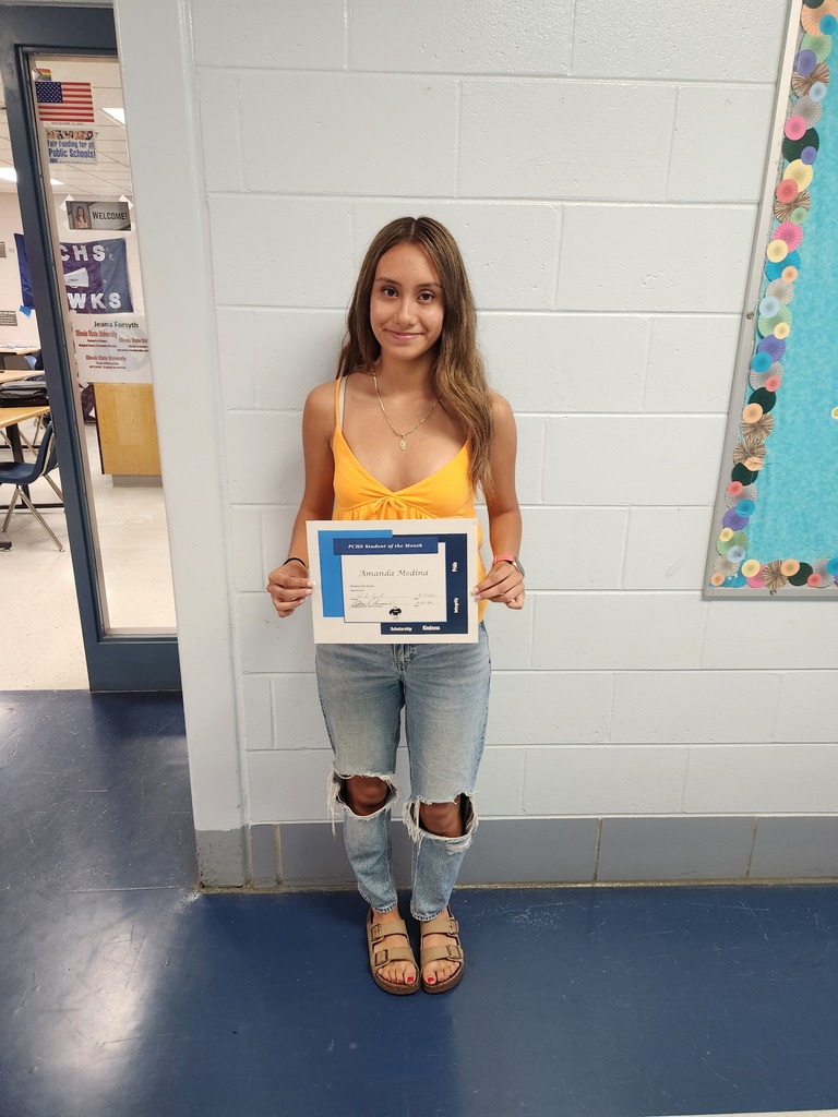 PCHS Students of the Month