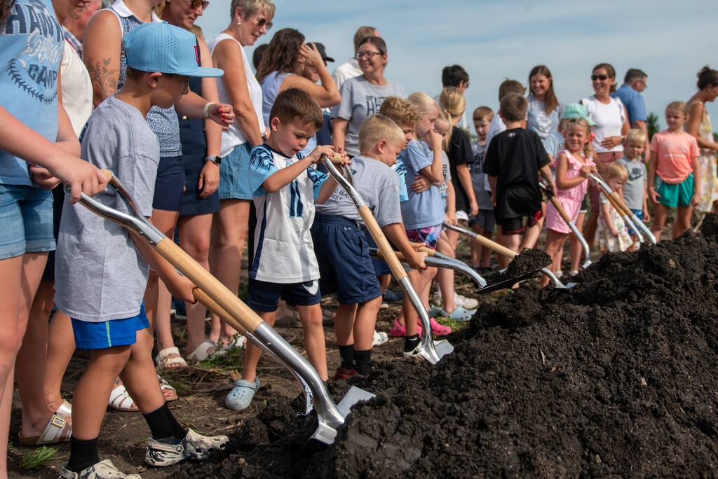 New Prairie Central Elementary Ceremony