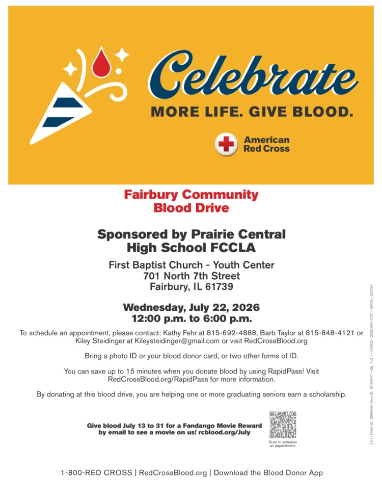 FCCLA Blood Drive