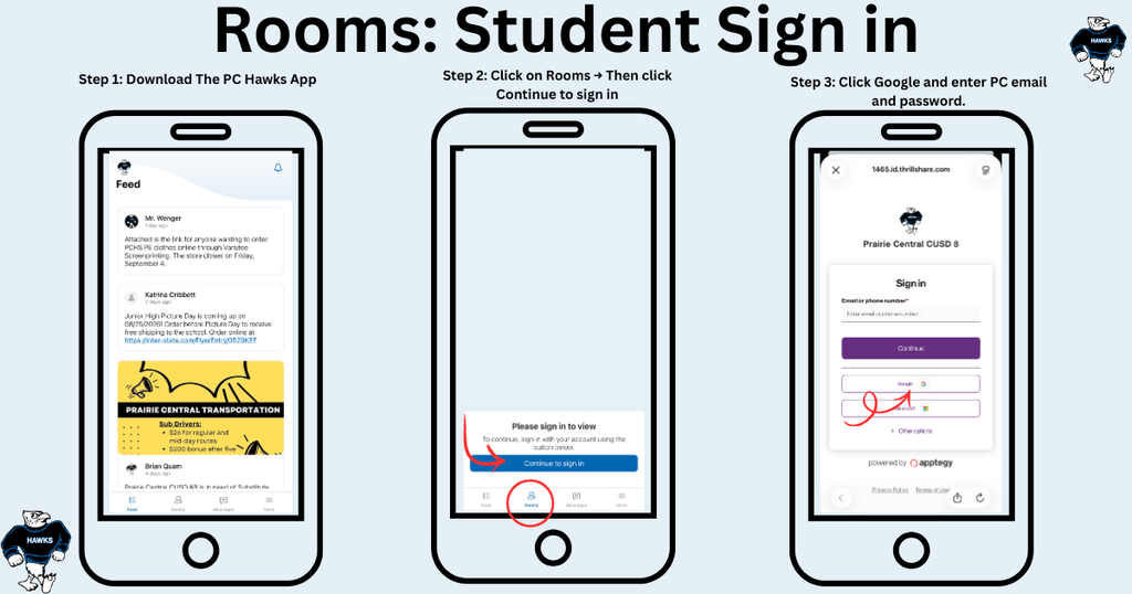 Student Sign in