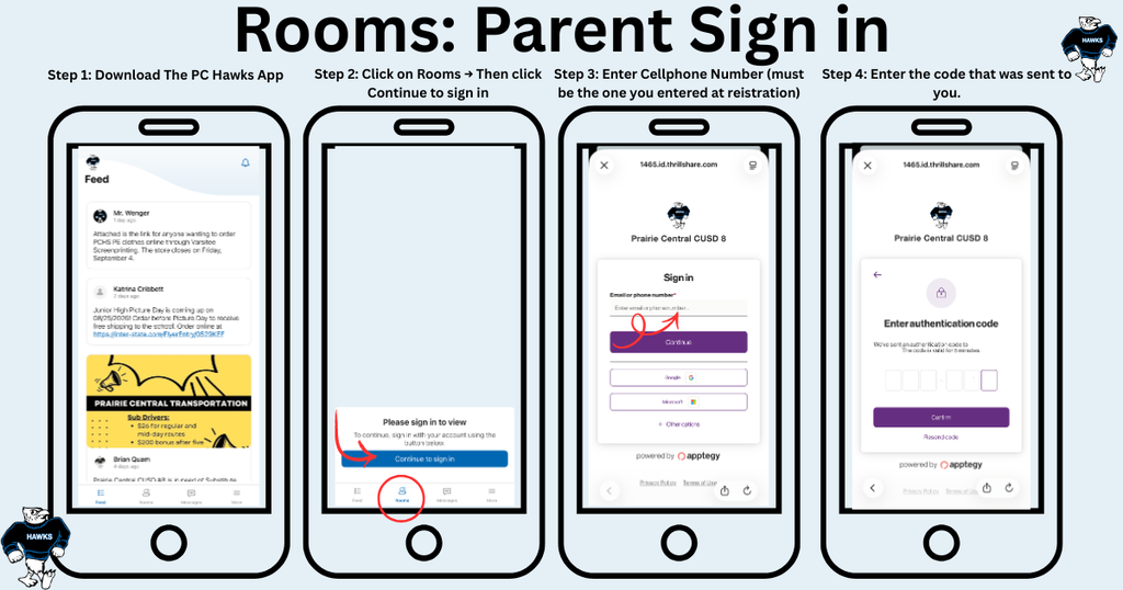 Parent Sign in
