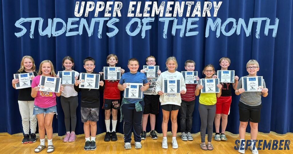 students of the month