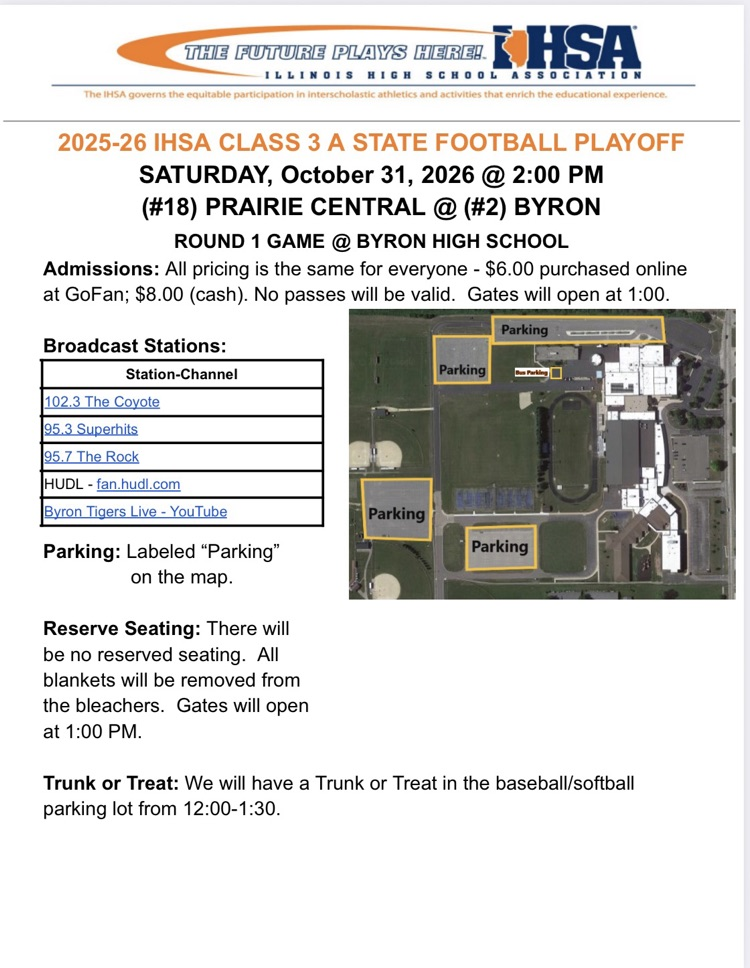 PC football @ Byron 10/31/26