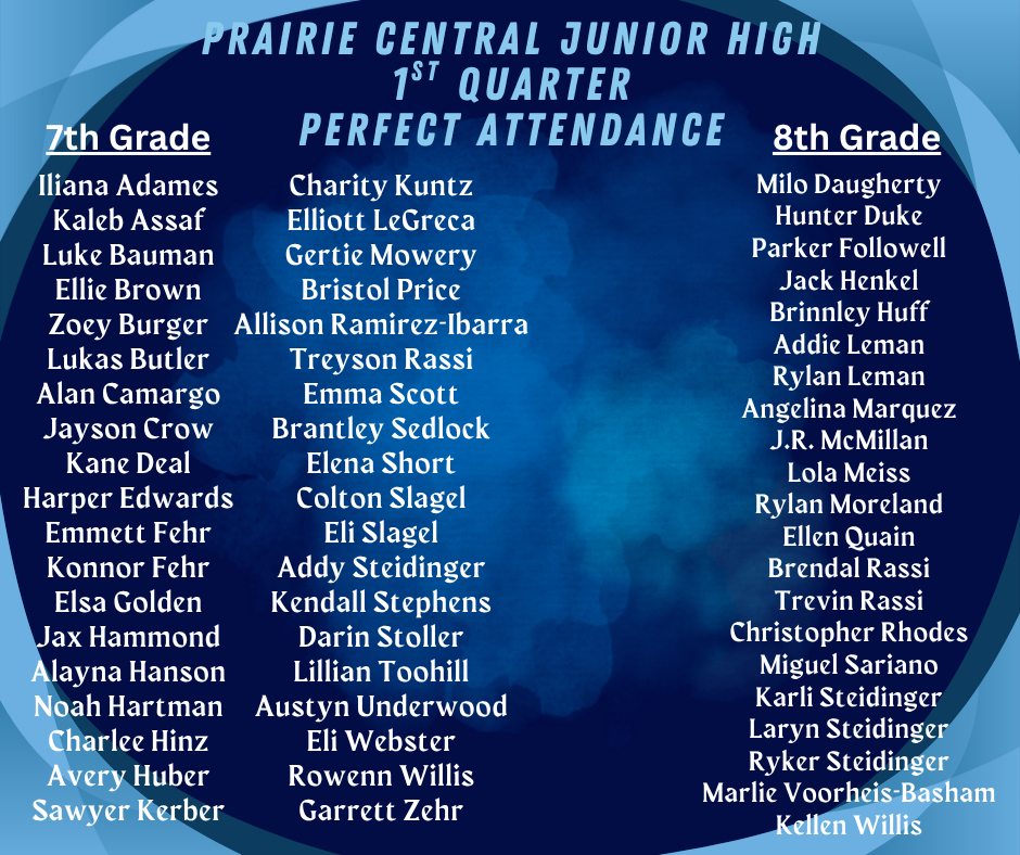 perfect attendance