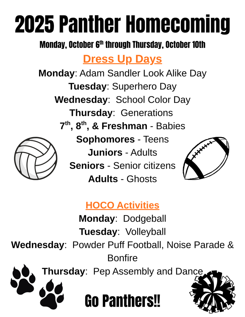 Panther HOCO Days
