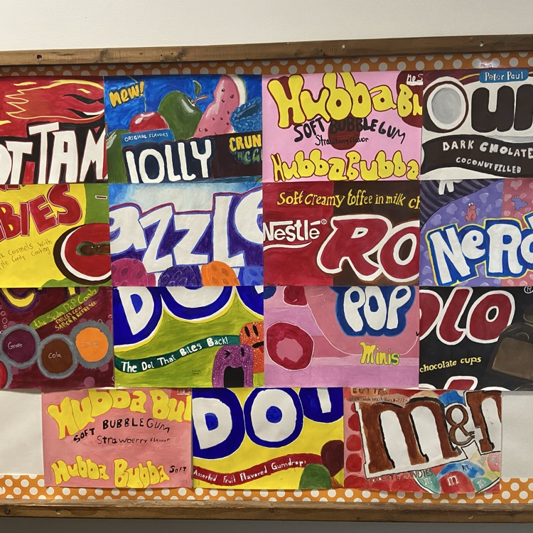 candy wrappers
