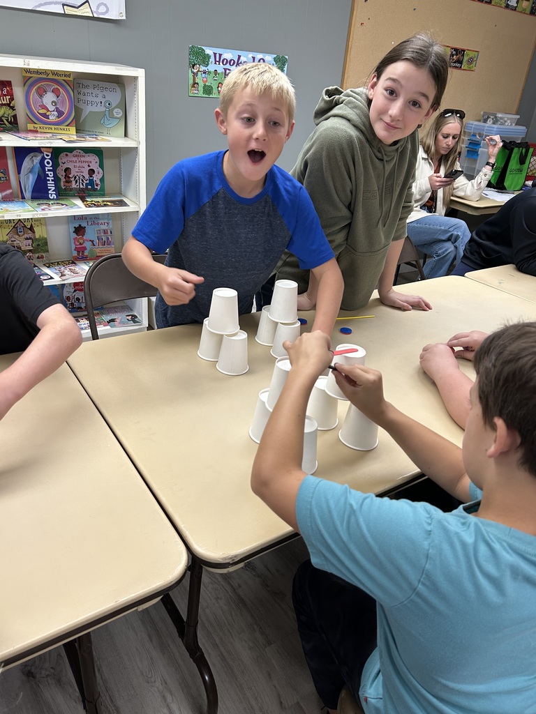 5th Grade learned about magnetic fields for STEM, and created their own magnets.