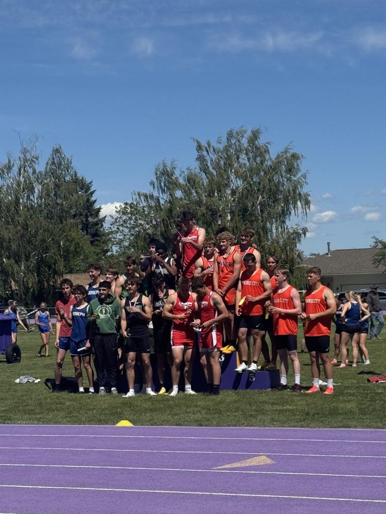 4x100 relay. PC 5th. Maison. Sawyer. Dublin. Colby