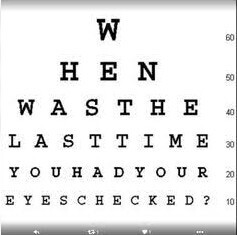 eye test