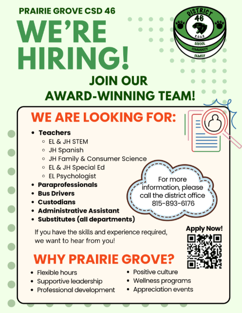 Hiring Flyer - July 2025