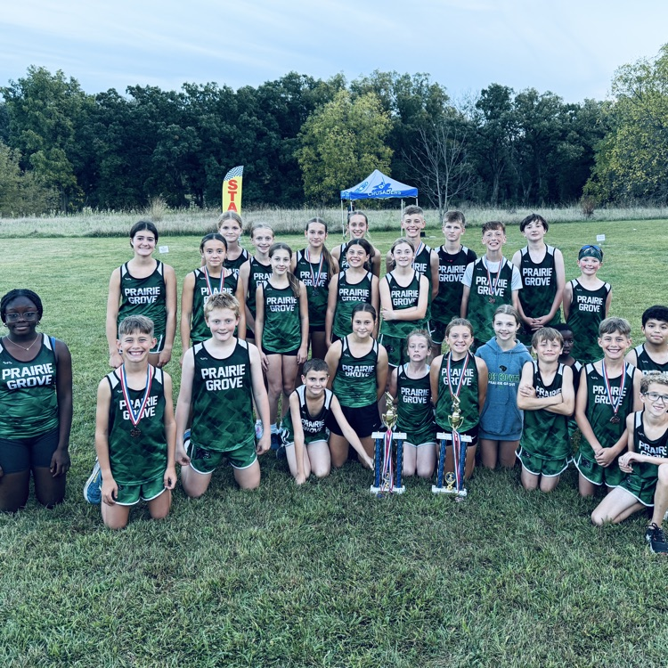 Both our 5th-6th grade and 7th-8th grade Panthers brought home 1st place team trophies last night, with many runners earning top-finisher medals! Best of luck to these hardworking athletes as they race in today’s conference meet - Go Panthers! 💚