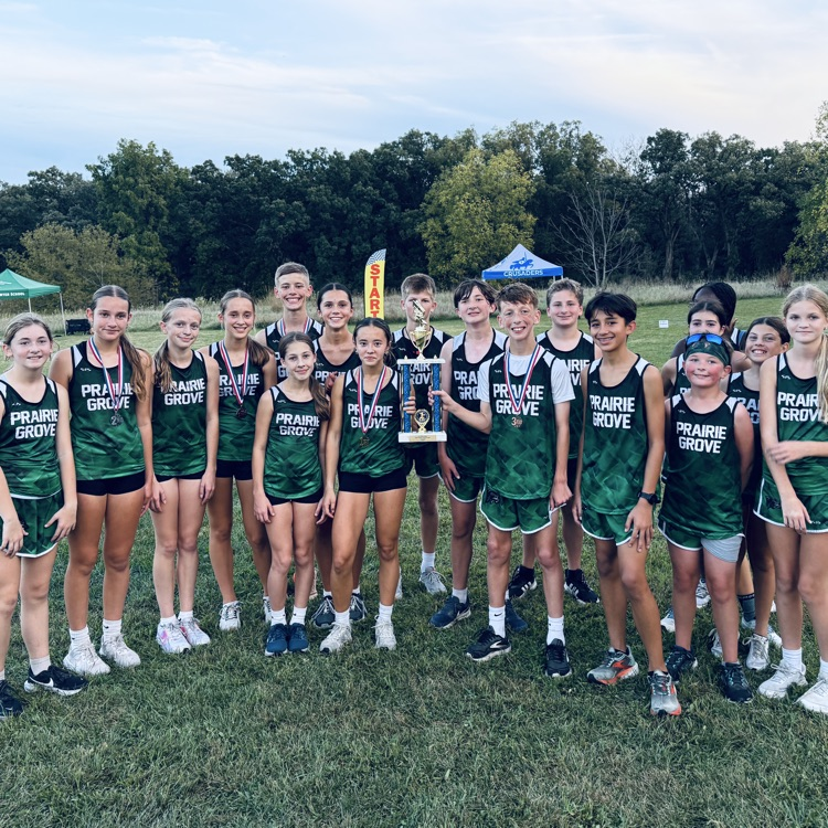Both our 5th-6th grade and 7th-8th grade Panthers brought home 1st place team trophies last night, with many runners earning top-finisher medals! Best of luck to these hardworking athletes as they race in today’s conference meet - Go Panthers! 💚