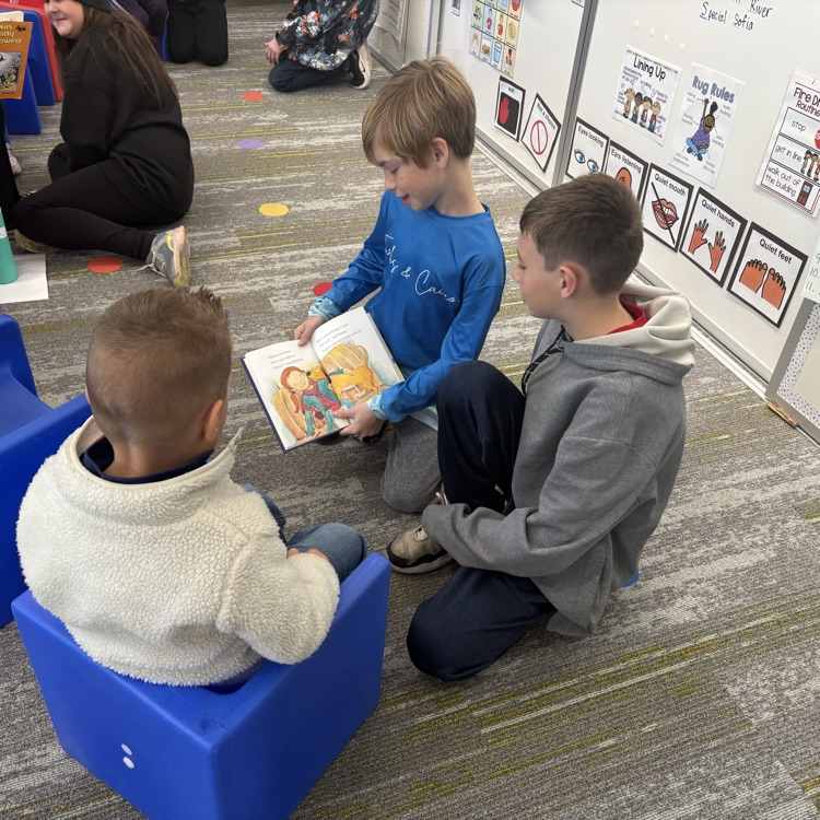 5th grade reading to preschoolers