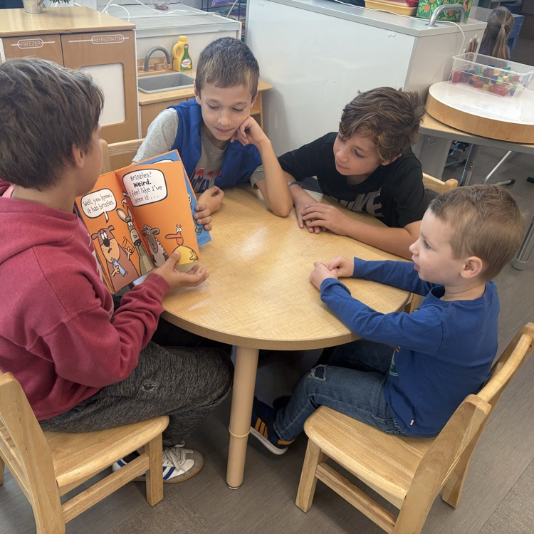 5th grade reading to preschoolers