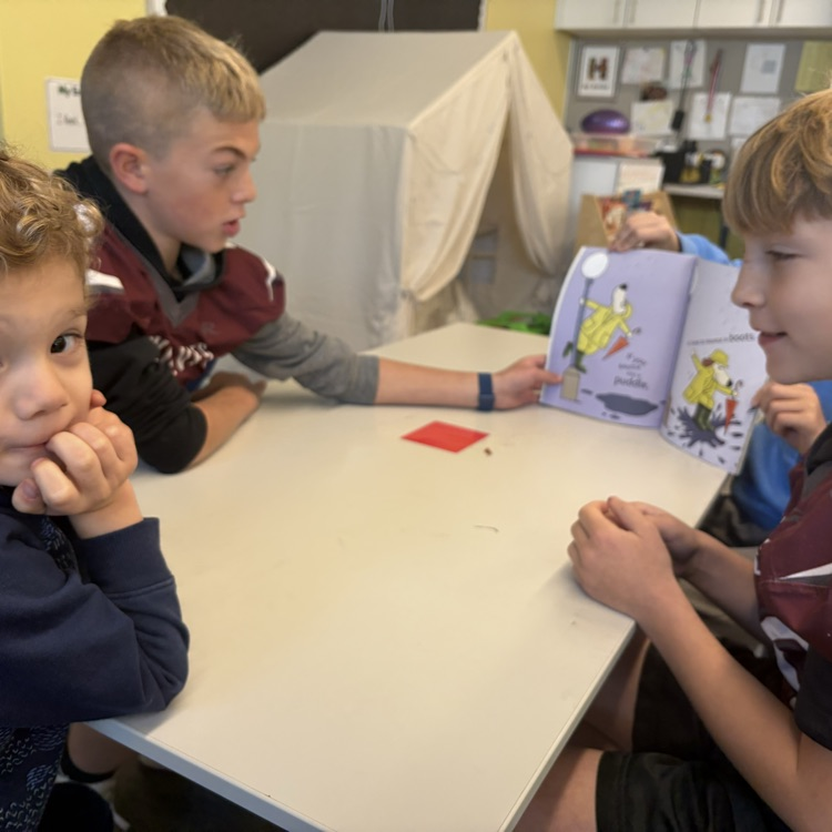 5th grade reading to preschoolers