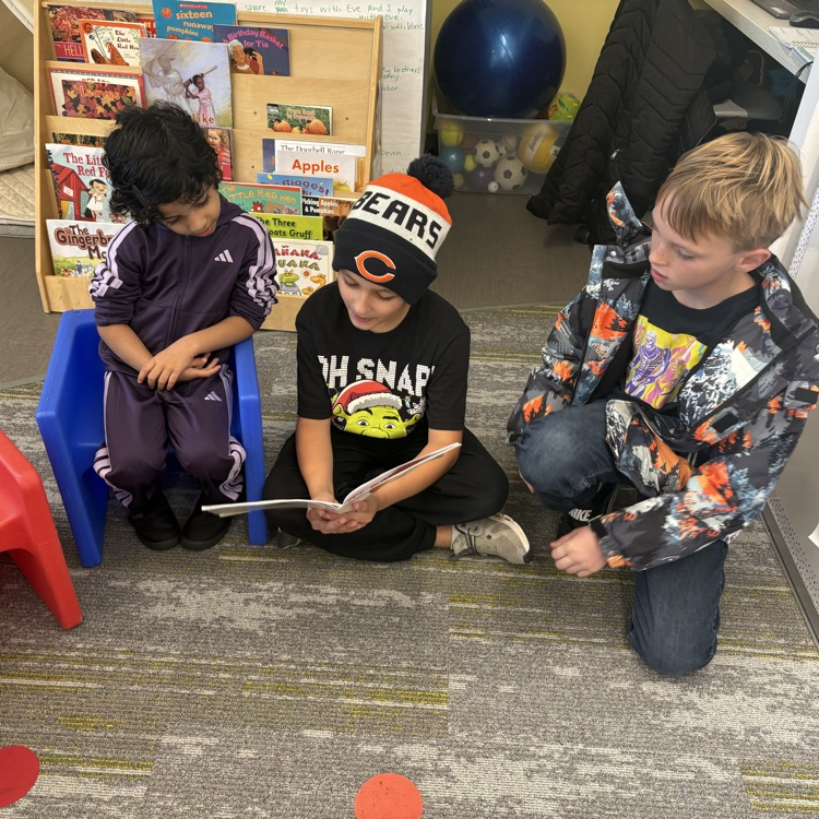 5th grade reading to preschoolers