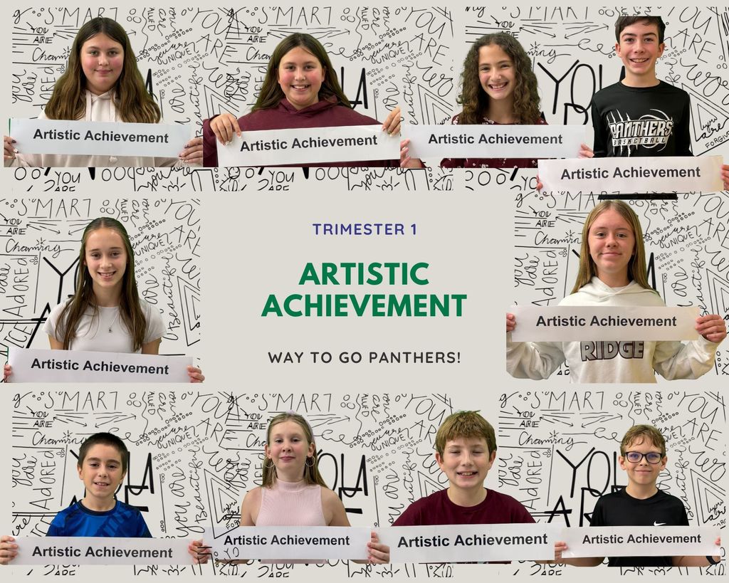 Artistic Achievement T1 2025-26