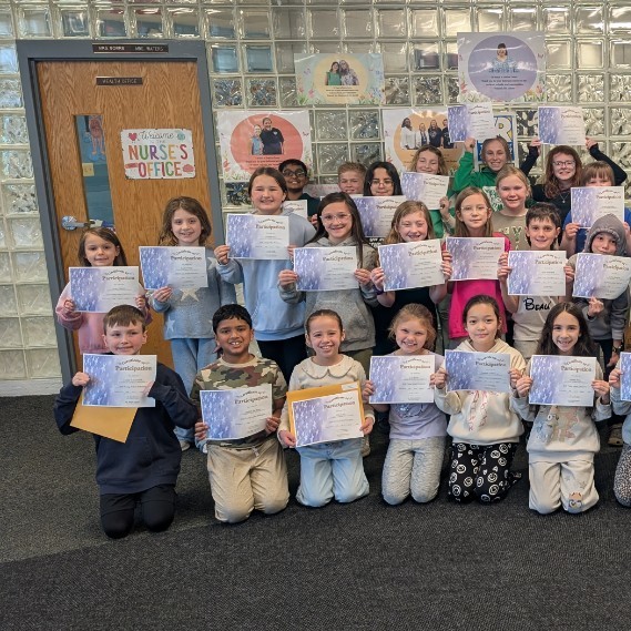 Elementary Young Author participants