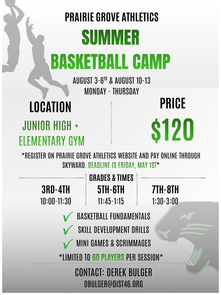 Basketball Camp Flyer