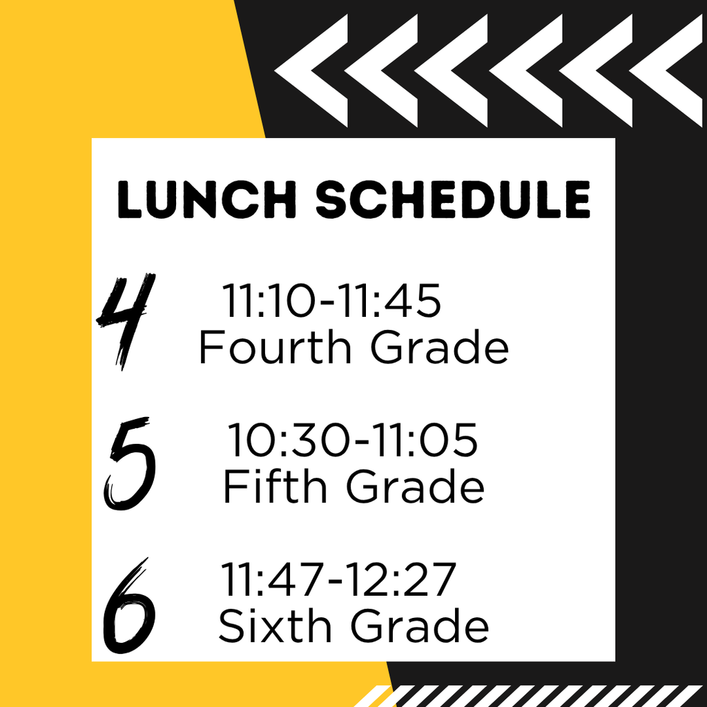 Lunch Schedule