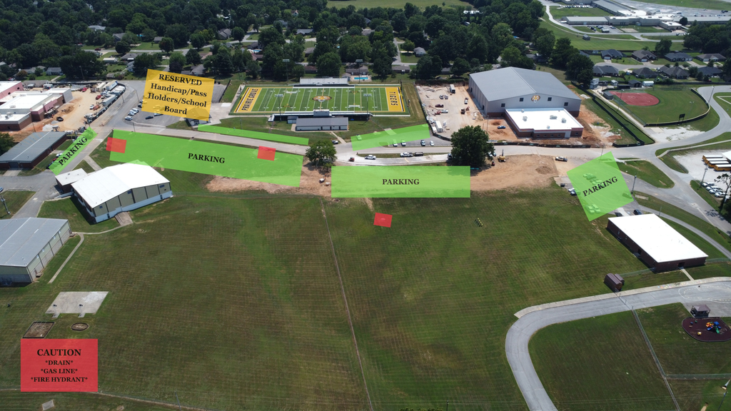 football game parking
