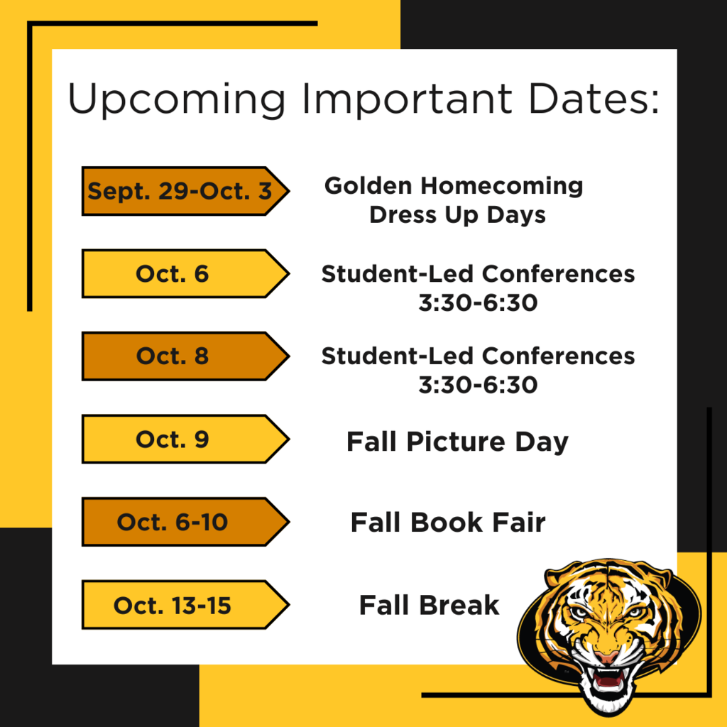 Upcoming Dates