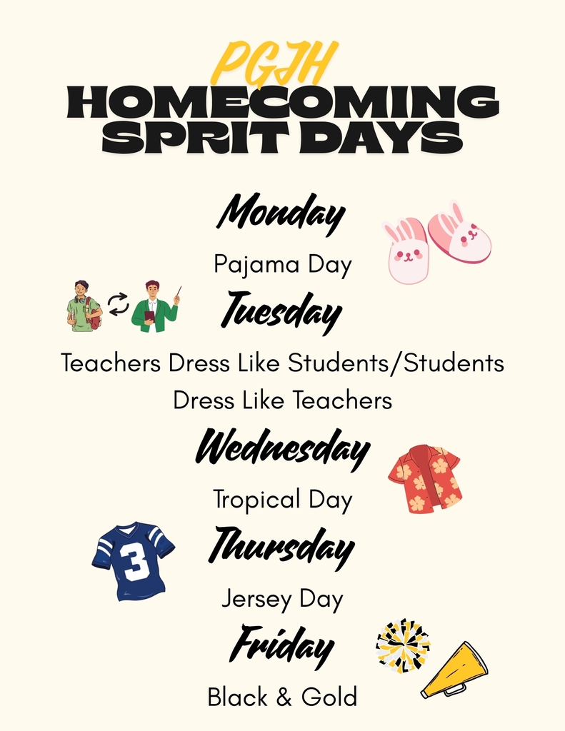 Spirit Days - October 2025