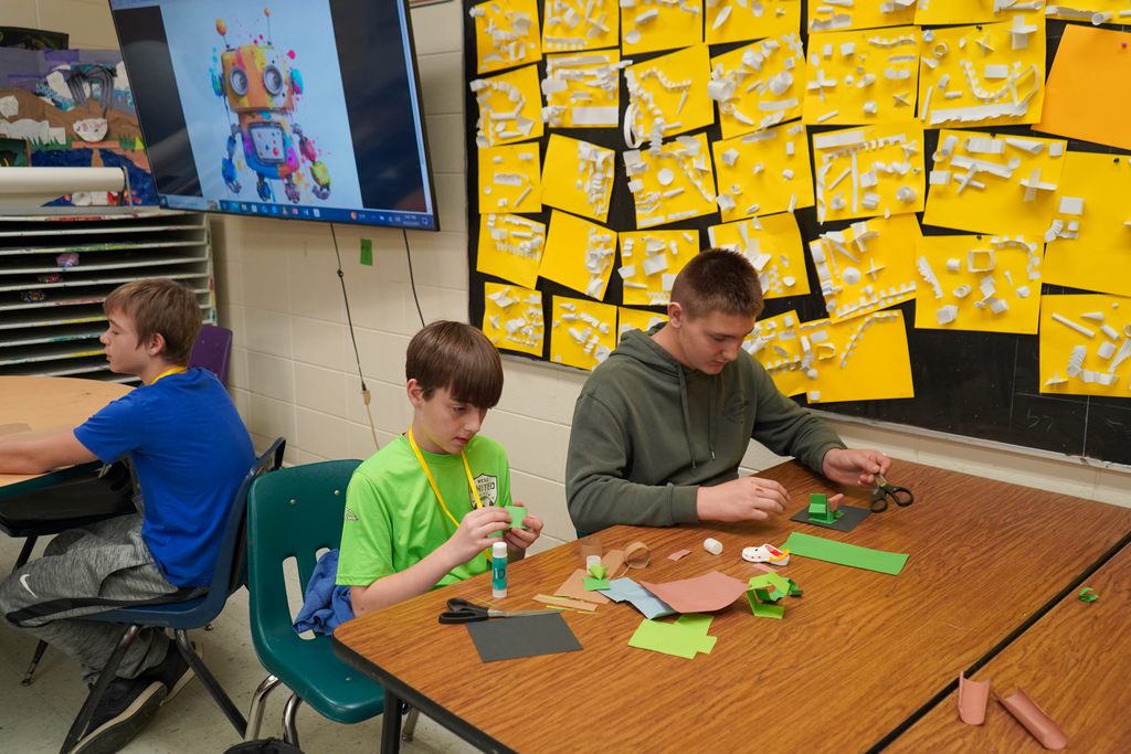 Junior High Art Class