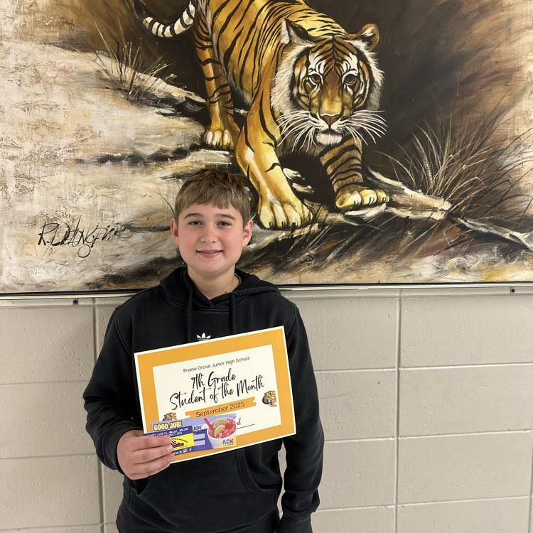 student of the month highlight