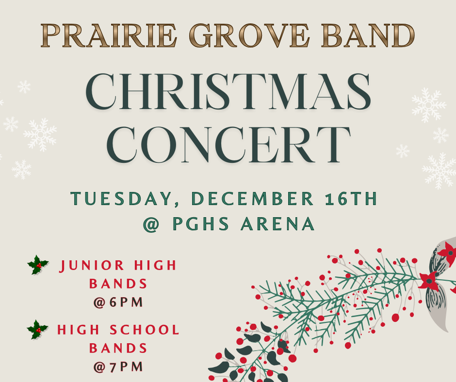 PG Christmas Concert 2025