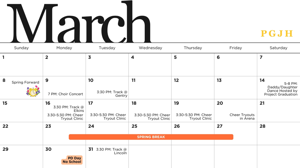 march calendar