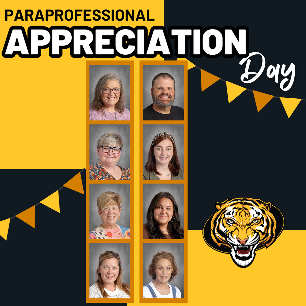 Photos of each paraprofessional for Para Appreciation Day