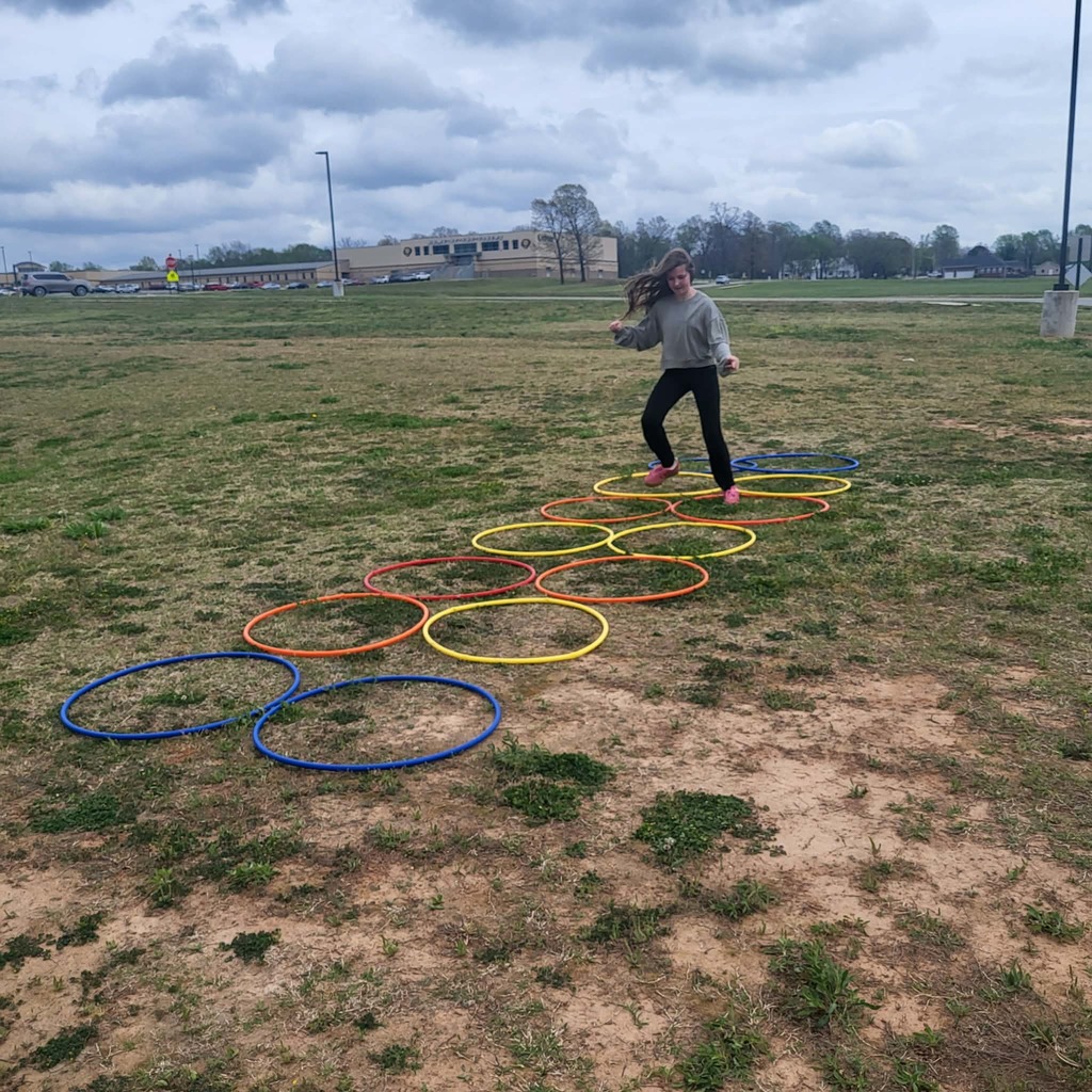Students participate in ATLAS bootcamp obstacle course.
