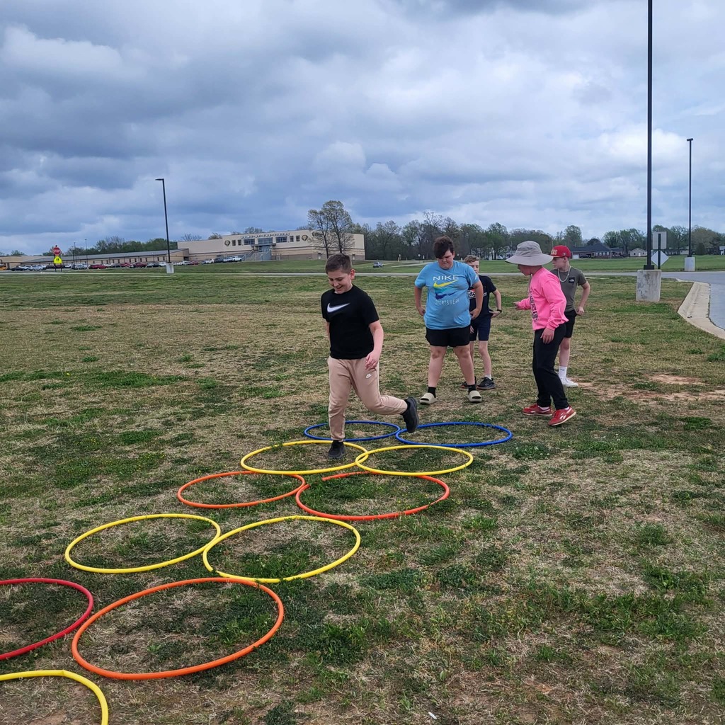 Students participate in ATLAS bootcamp obstacle course.