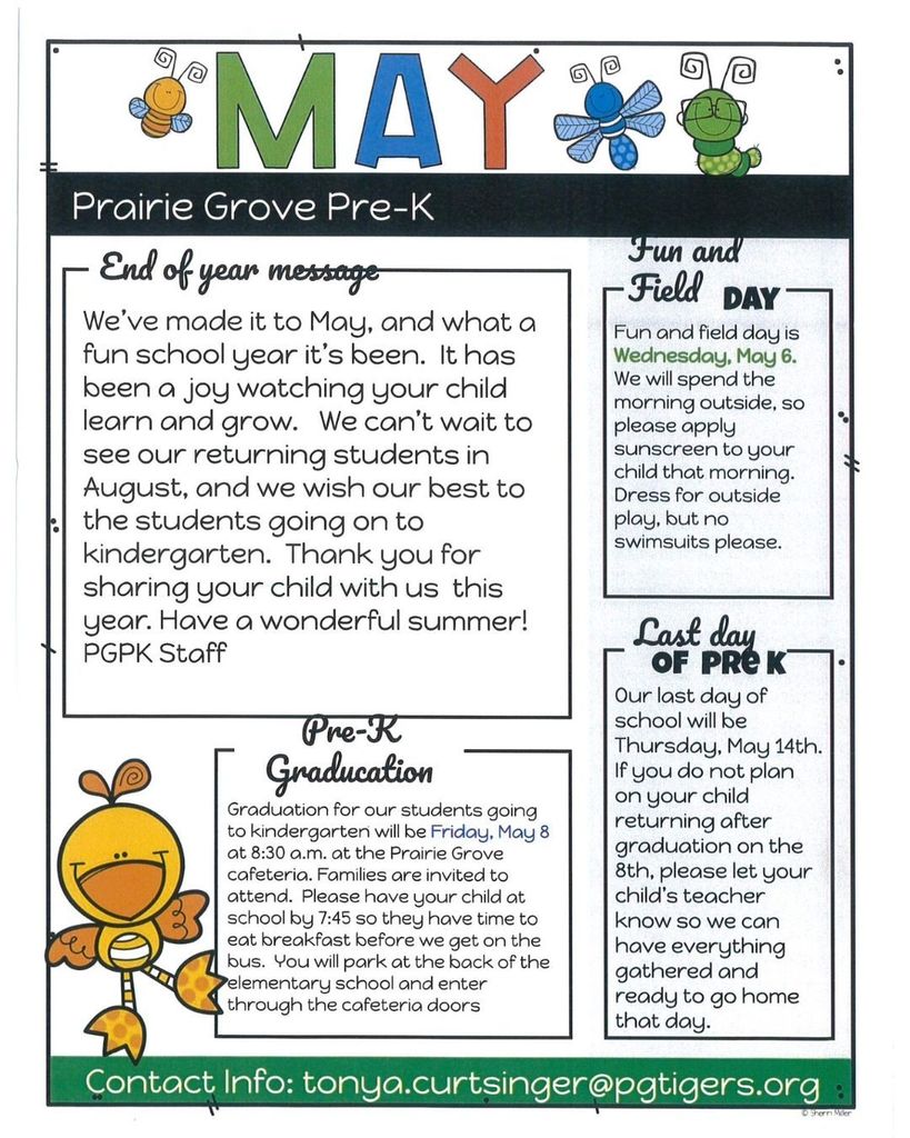 May Newsletter