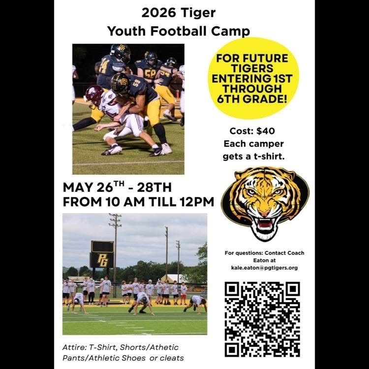 Youth Tiger Football Camp